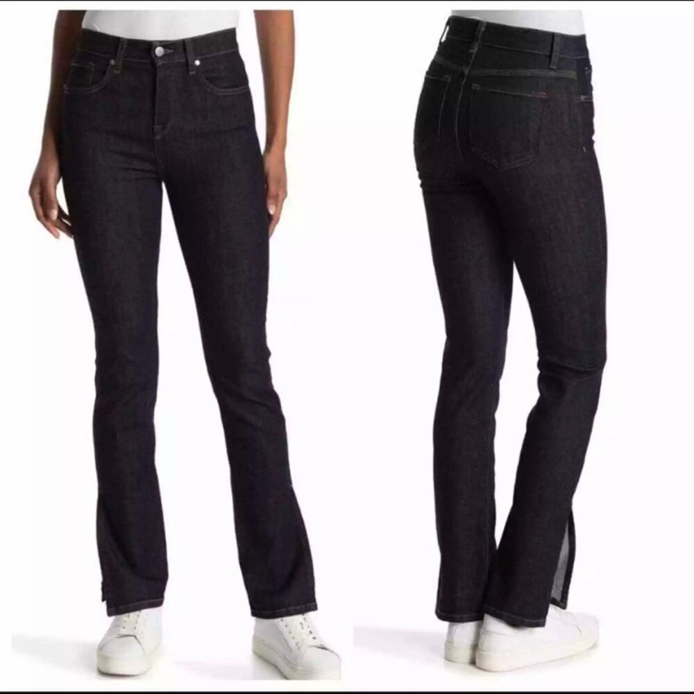 BLDWN Vented Hi Rise Skinny Jean Abyss Blue Dark Wash Women's 28 NEW - Picture 2 of 16